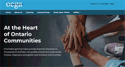 Desktop Screenshot of charitablegaming.com